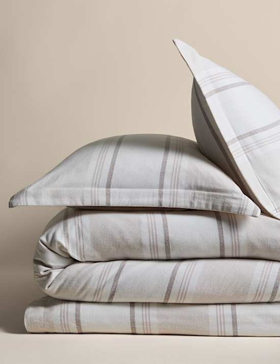 Brushed Cotton Yarn Dye Bedding Set