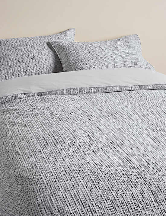 Pure Cotton Quilted Waffle 2.5 Tog Bedding Set
