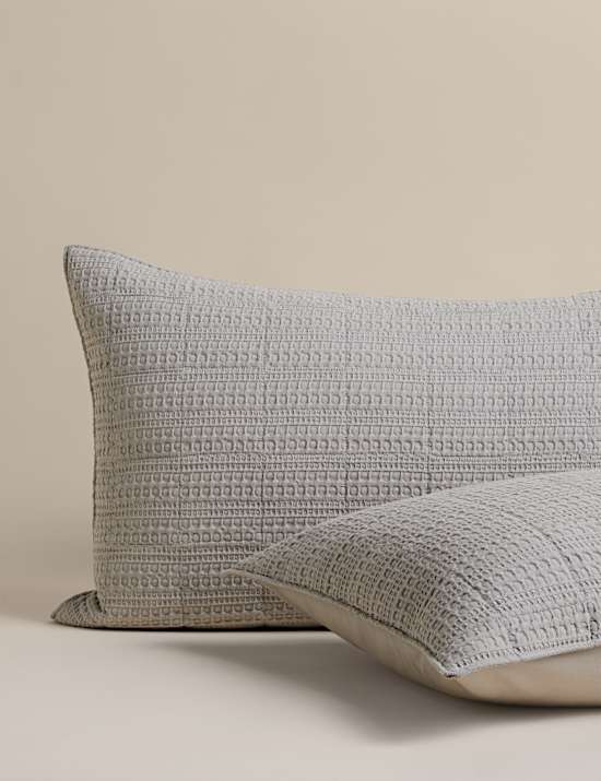 Pure Cotton Quilted Waffle 2.5 Tog Bedding Set