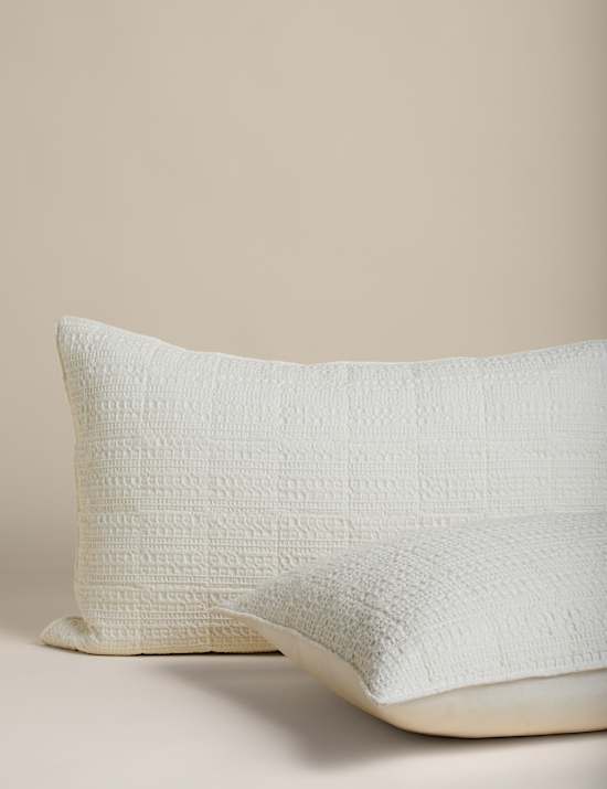 Pure Cotton Quilted Waffle 2.5 Tog Bedding Set
