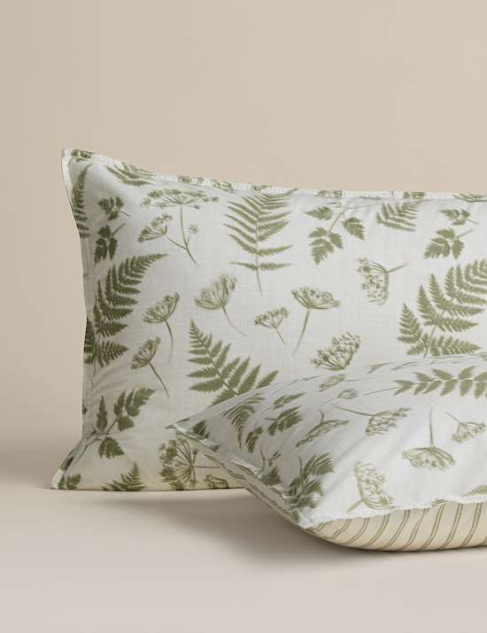 Cotton Rich Fern Bedding Set