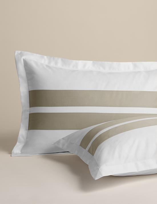 Sateen Stripe Bedding Set
