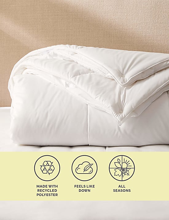 Soft As Down 13.5 Tog All Seasons 3-in-1 Duvet
