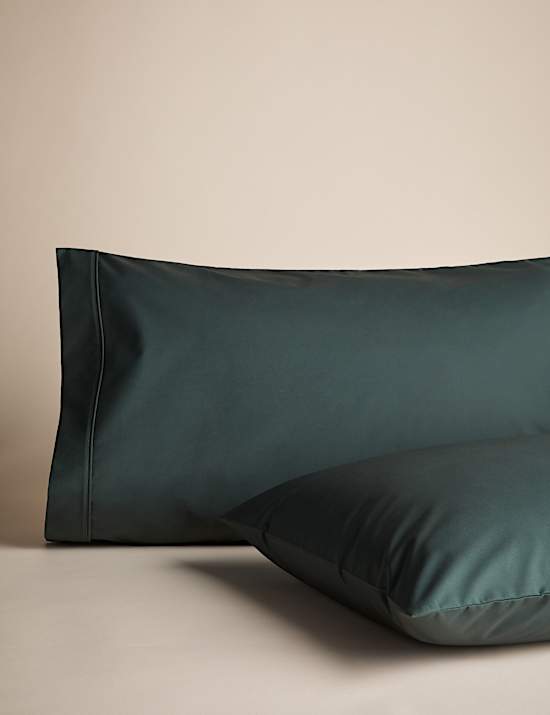 Povlaky na polštáře z egyptské bavlny s dostavou 230 nití, 2 ks