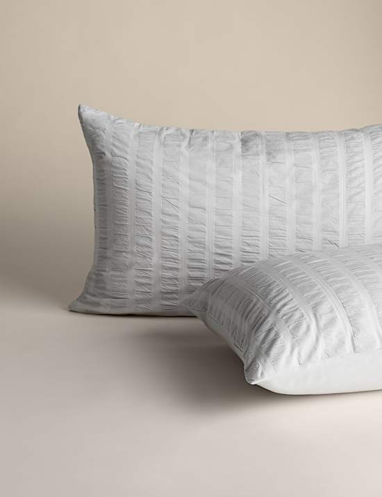 Pure Cotton Striped Seersucker Bedding Set