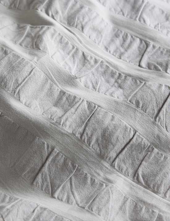 Pure Cotton Striped Seersucker Bedding Set