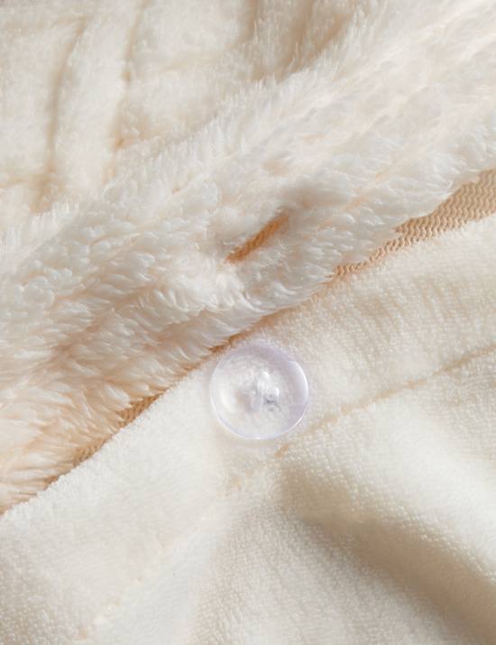 Fleece Cable Bedding Set