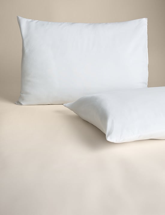 2pk Microfibre Medium Pillows
