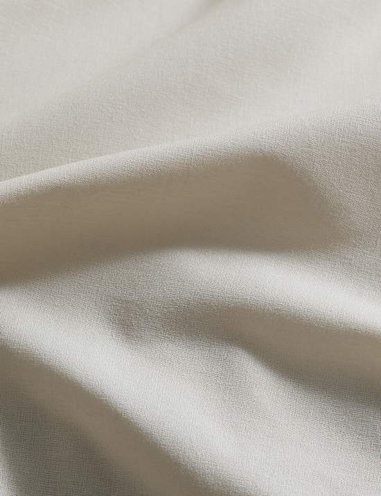 Easy Care Cotton Blend Fitted Sheet