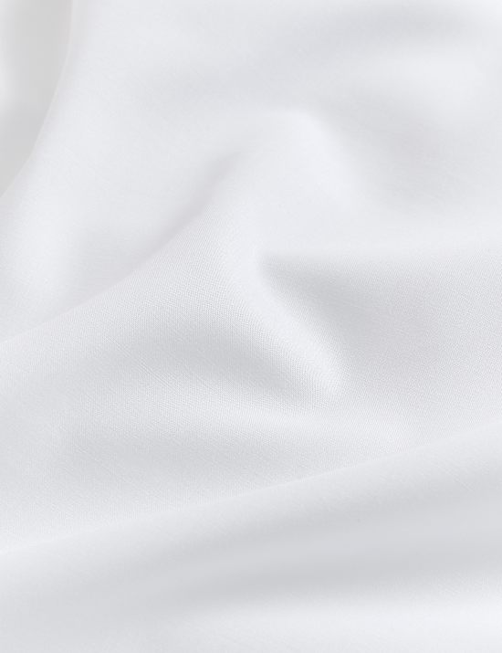 Drap plat en lyocell dot&eacute; de la technologie Stay Cool