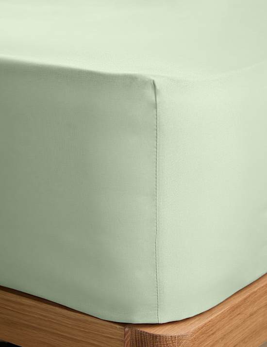 Comfortably Cool Lyocell Rich Deep Fitted Sheet