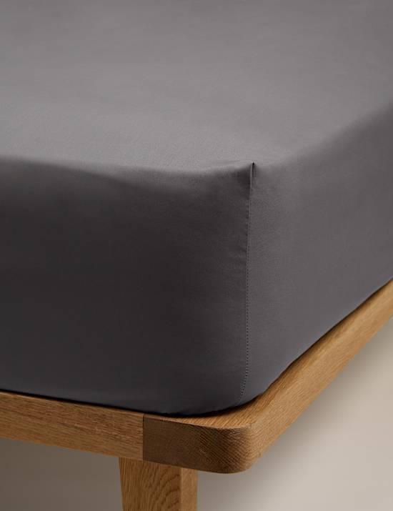 Egyptian Cotton 230 Thread Count Crisp Fitted Sheet