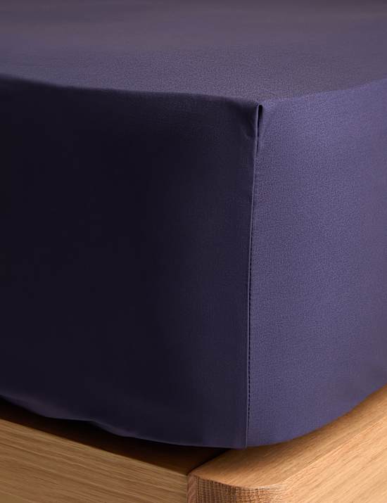 Egyptian Cotton 230 Thread Count Crisp Extra Deep Fitted Sheet
