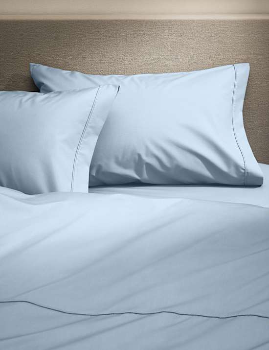 2 Pack Egyptian Cotton 230 Thread Count Crisp Pillowcases