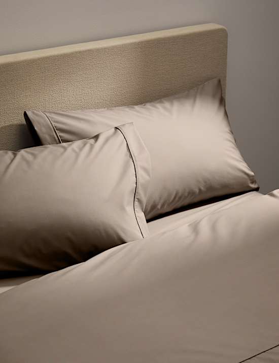 2 Pack Egyptian Cotton 230 Thread Count Crisp Pillowcases