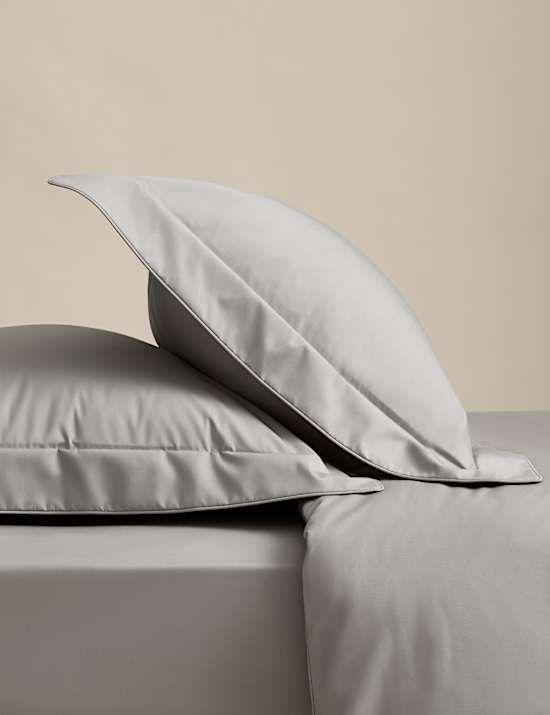 2pk Egyptian Cotton 230 Thread Count Oxford Pillowcases