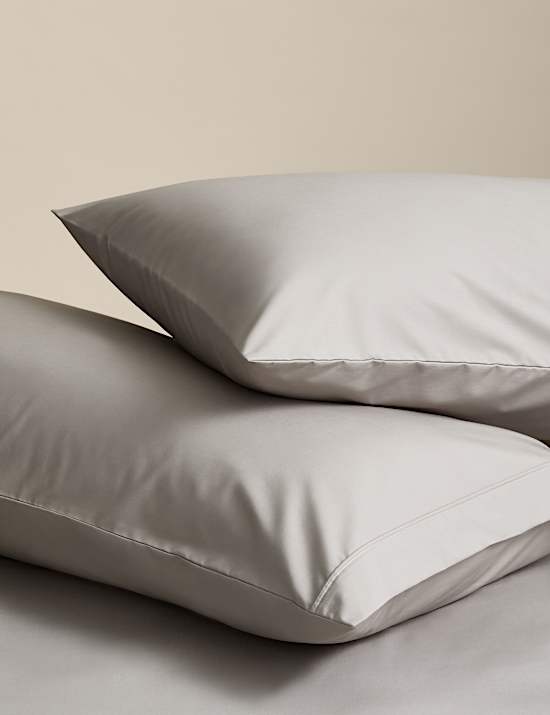 2 Pack Egyptian Cotton 230 Thread Count King Size Pillowcases