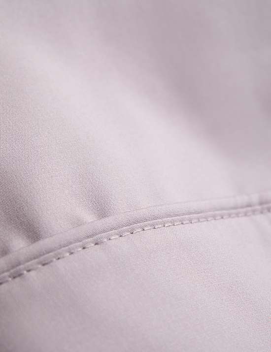 Lot de 2 taies d'oreiller king size en coton &eacute;gyptien avec densit&eacute; de tissage de 230 fils