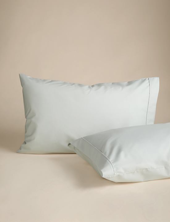 2 Pack Egyptian Cotton 230 Thread Count King Size Pillowcases