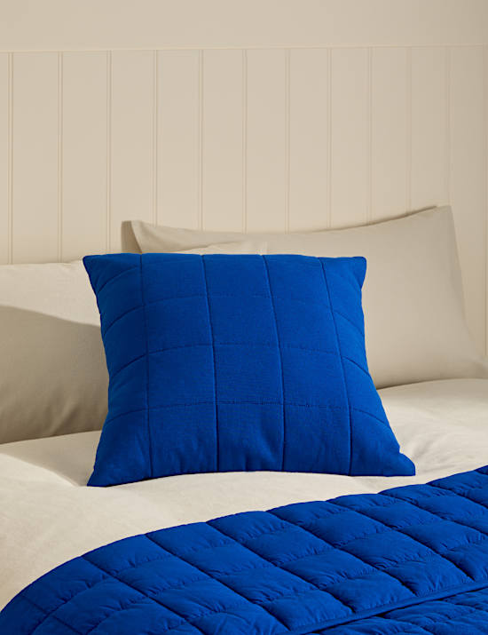 Cotton Rich Quilted Pillow Sham