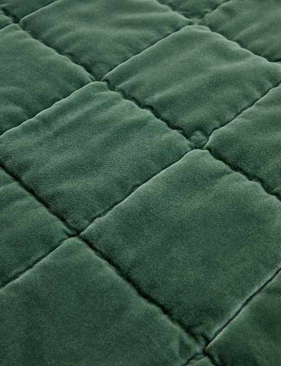 Pure Cotton Velvet Quilted Pillow Sham