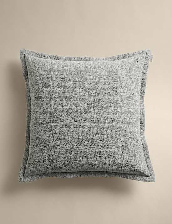 Groot decoratief kussen van zuiver katoen met jacquard