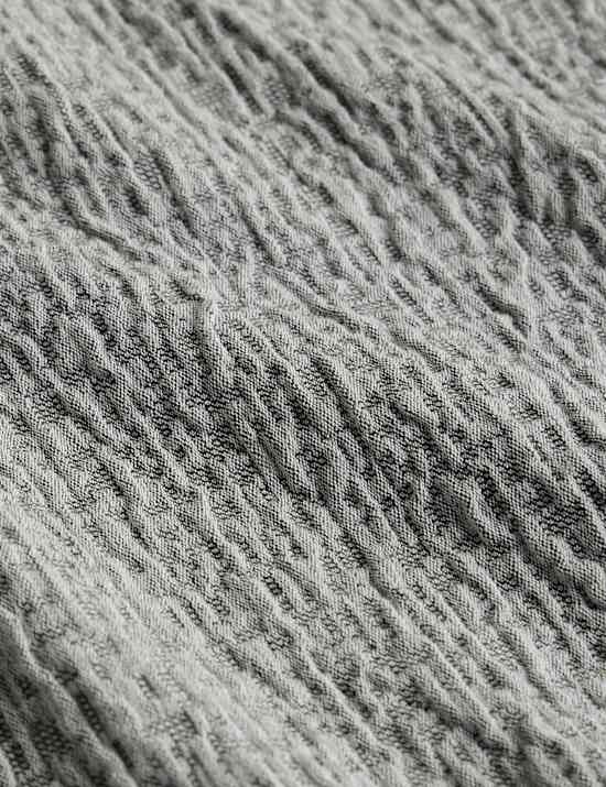 Groot decoratief kussen van zuiver katoen met jacquard