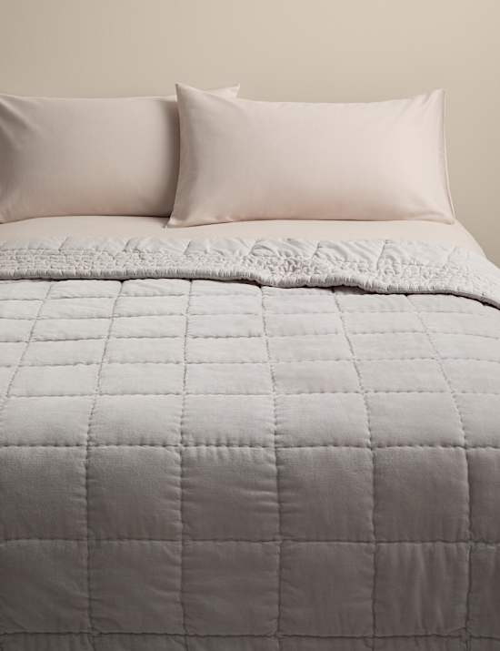 Pure Cotton Velvet Bedspread