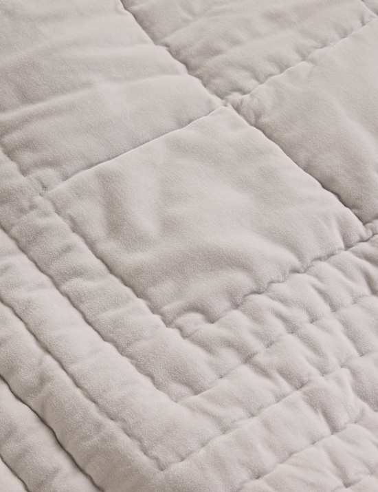 Pure Cotton Velvet Bedspread