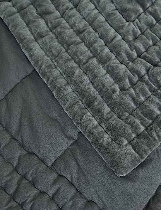 Pure Cotton Velvet Bedspread