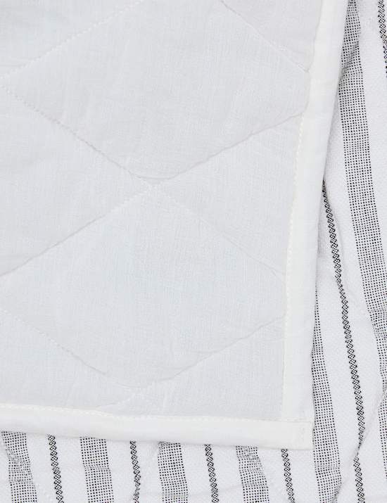 Pure Cotton Striped Bedspread