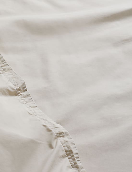 Washed Cotton Deep Fitted Sheet