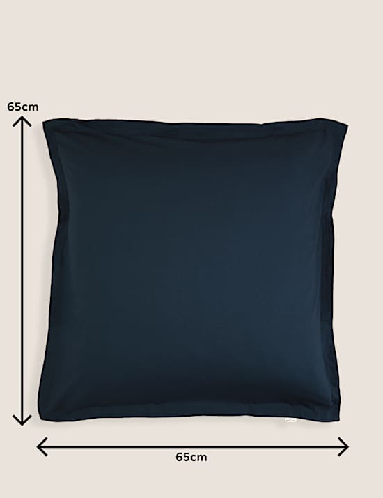 2pk Washed Cotton Square Pillowcases