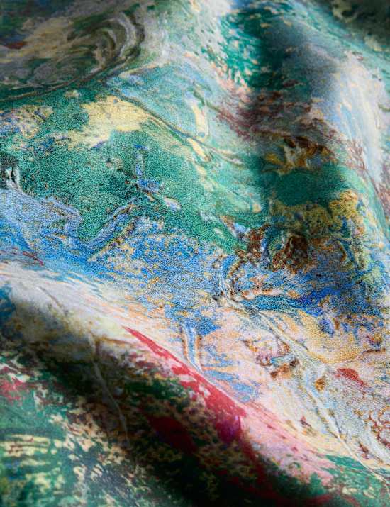 Zuiver katoenen dekbedovertrekset met Monet-waterleliemotief