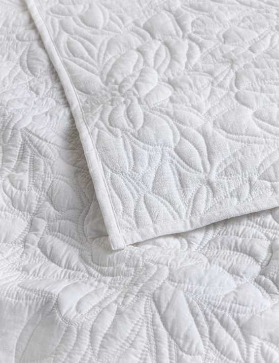 Pure Cotton Floral Bedspread