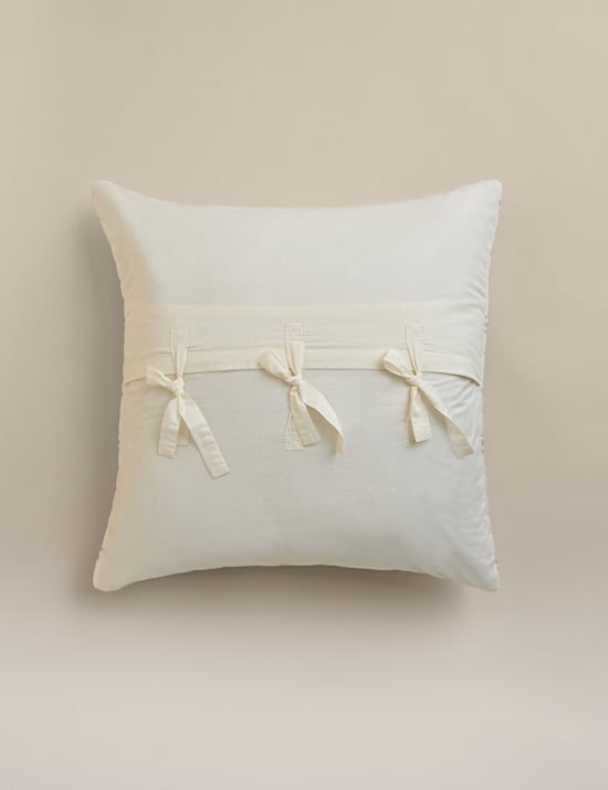 Pure Cotton Striped Cushion
