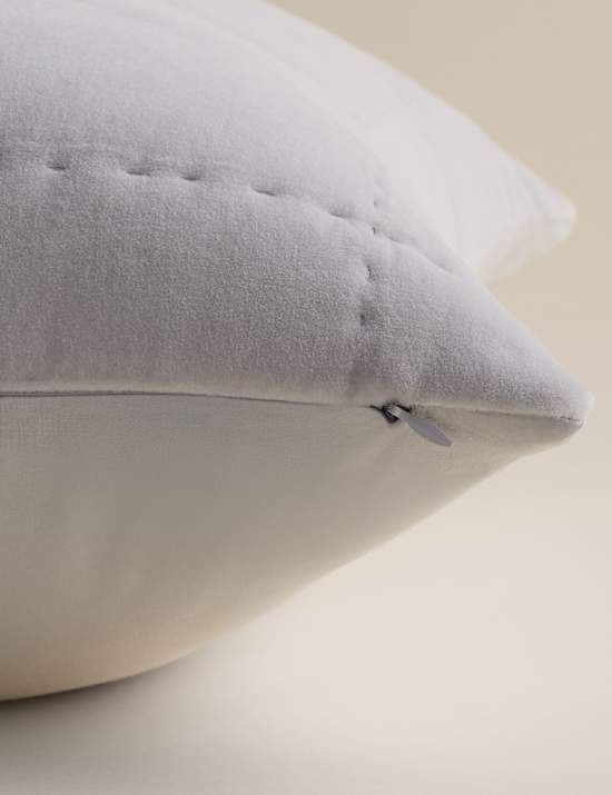 Pure Cotton Velvet Quilted Cushion