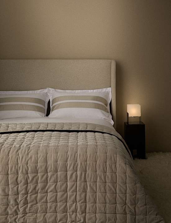 Pure Cotton Velvet Quilted Bedspread