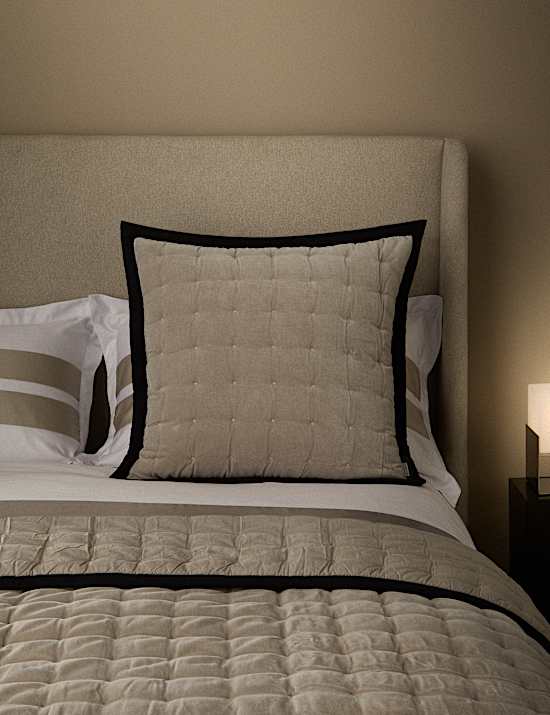 Pure Cotton Velvet Quilted Sham