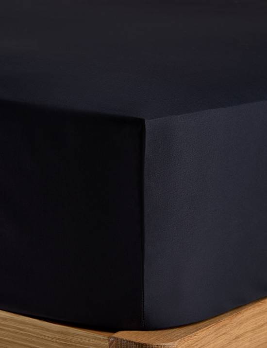 500TC Cotton Sateen Extra Deep Fitted Sheet