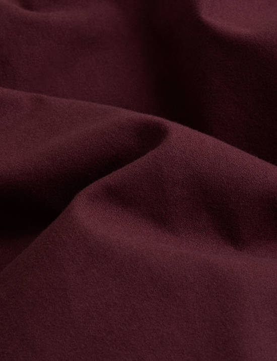 Drap-housse 100 % coton peign&eacute;