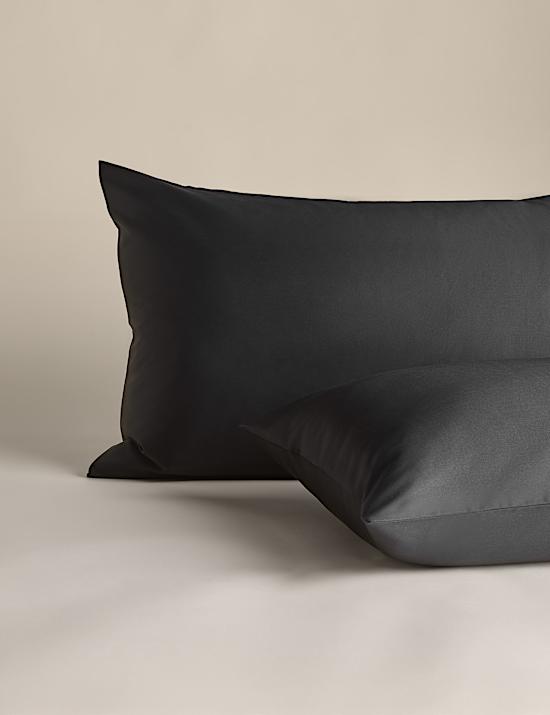 Standardní povlaky na polštáře z&nbsp;bavlněného saténu 500TC, 2&nbsp;ks v&nbsp;balení