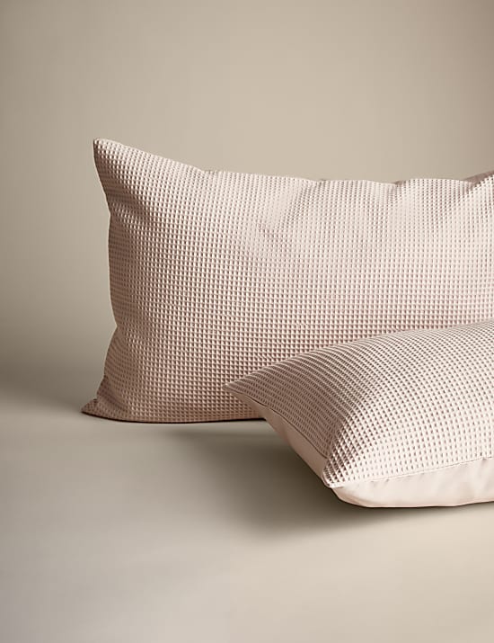 Pure Cotton Waffle Bedding Set