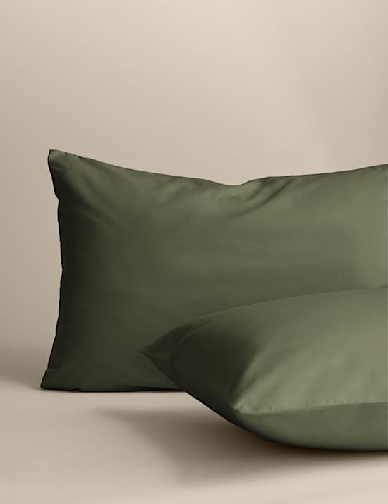 2pk Cotton Rich Pillowcases