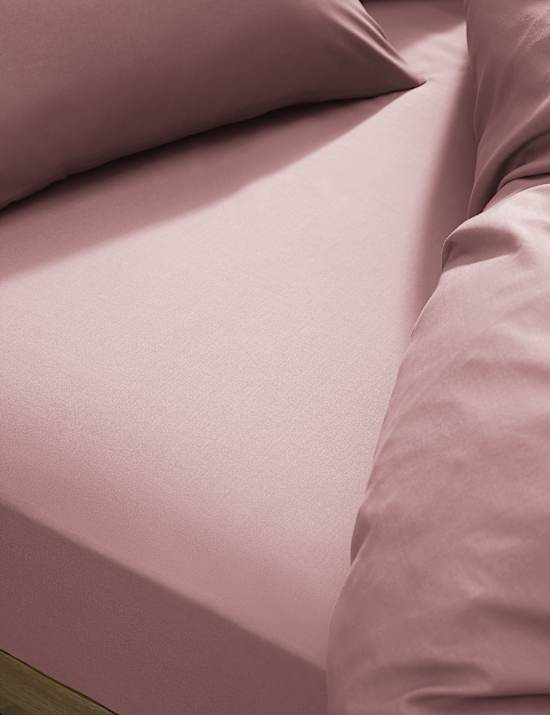 Cotton Rich Deep Fitted Sheet