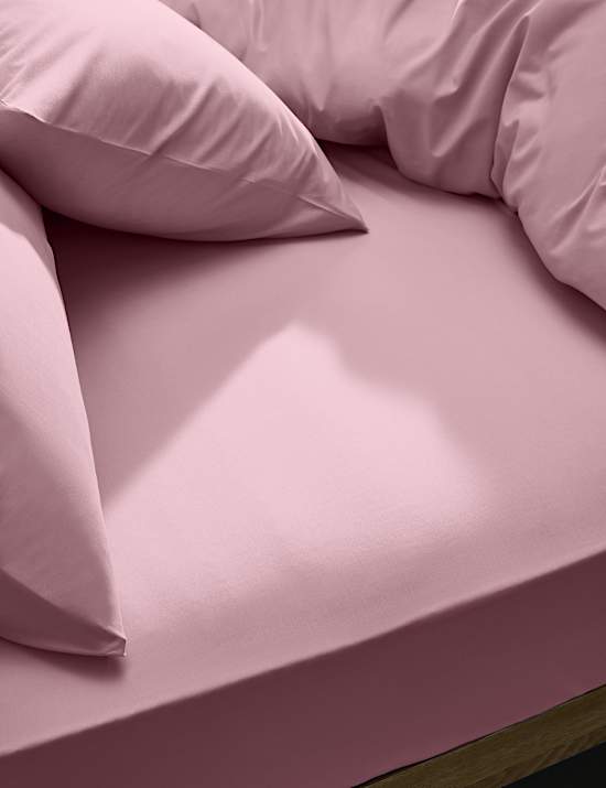 Sábana bajera profunda de algodón