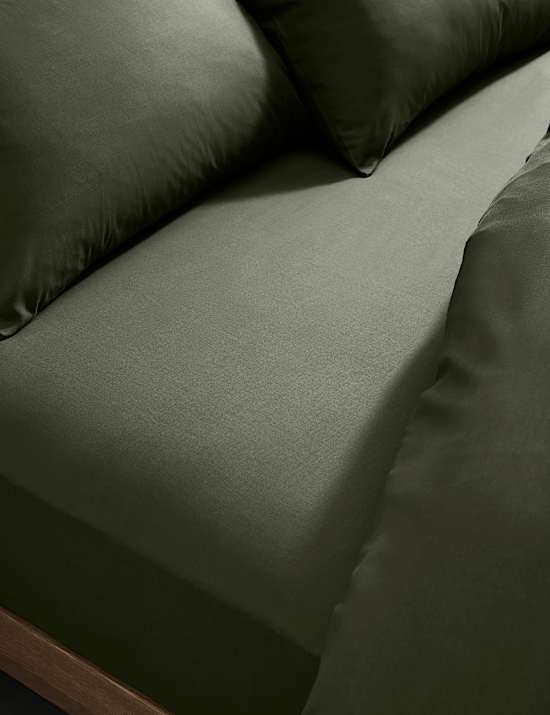 Cotton Rich Deep Fitted Sheet