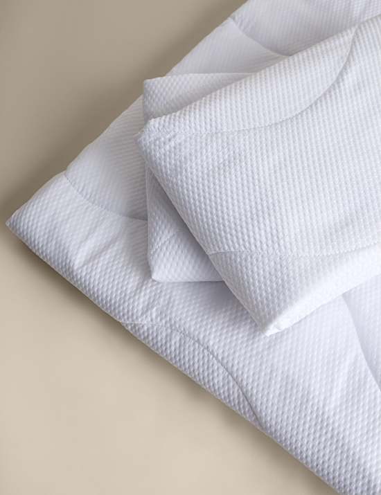 Guest Essentials Mattress Protector & 2pk Pillow Protector Set