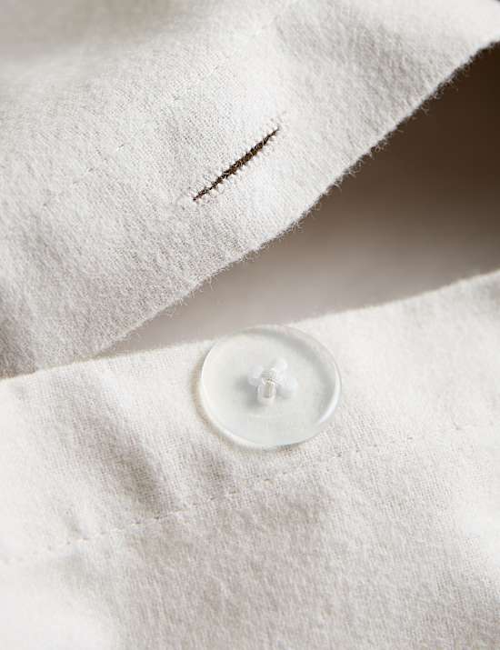 Pack de 2 fundas de almohada 100% algodón cepillado