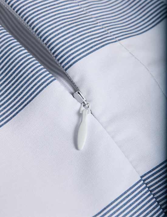 Egyptian Cotton Wide Stripe Printed Bedding Set